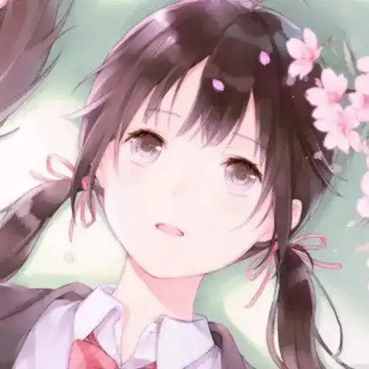 港风情侣头像一男一女情
