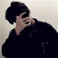 超酷个性捂脸男生头像不想让你看到我