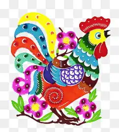 免费下载彩色大公鸡图片大全千库网png