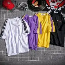 男女短袖t恤潮原宿风