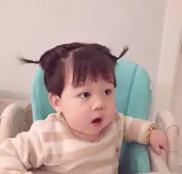 萌娃头像丨我的小宝贝啊,咱俩是一对儿啊