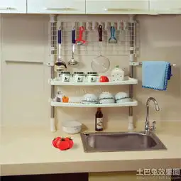 厨房收纳架图片